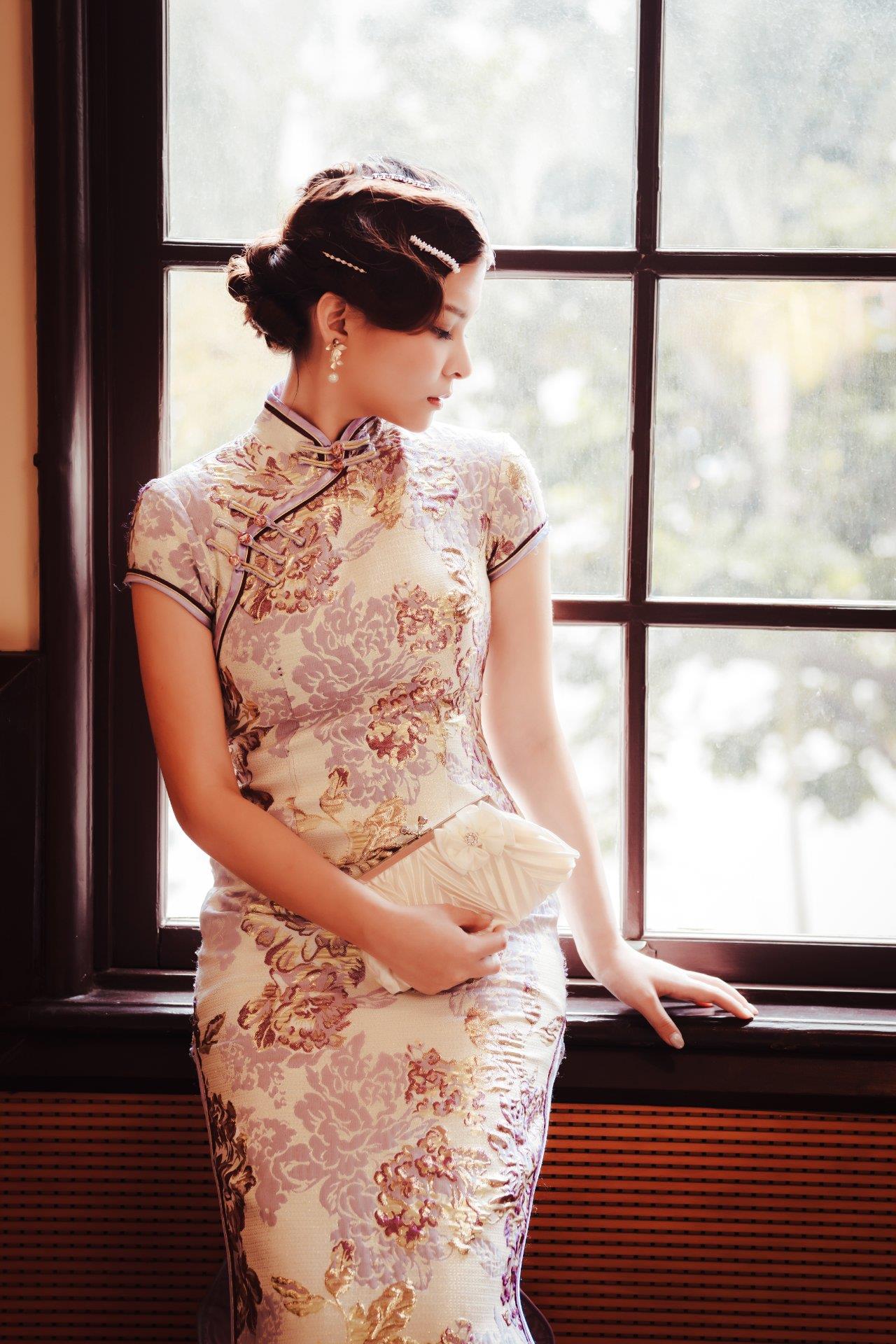 WED225-(25-197)-堡壘旗袍