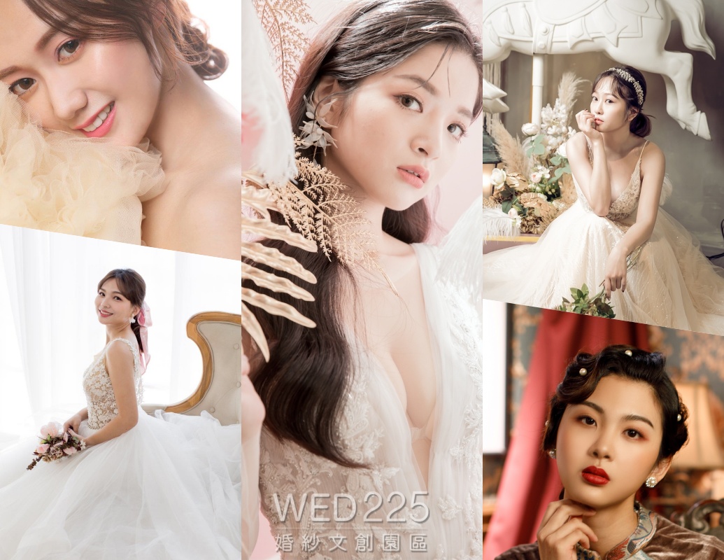 新娘妝2024最新趨勢》 韓式新娘髮型、美式婚紗造型最夯！還有這8大「指定率」超高風格-wed225結婚問問我