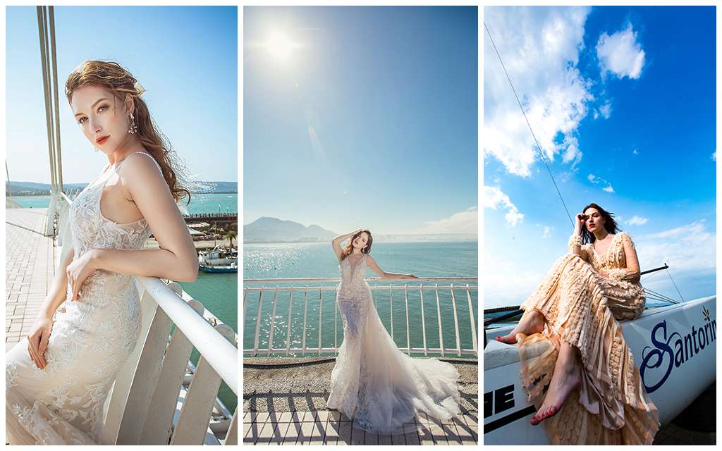 台灣偽出國婚紗！ 歐洲皇室最愛的地中海絕美海景婚紗